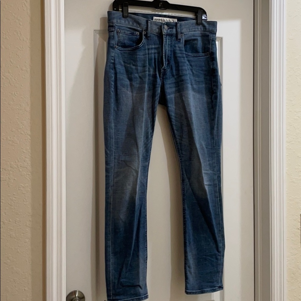 Express Men’s ”Alec” jeans 32x30 Skinny Fit